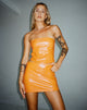 Afbeelding van Ima Rok in PU Neon Oranje