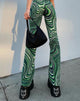 Afbeelding van Coban broek in 70s Ripple Green