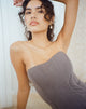 Afbeelding van Kansa Corset Top in Charcoal