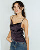 beeld van TIMBIS TOP SATIN ZWART