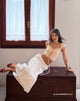 Afbeelding van Tanya Broderie Corset Top in Blush