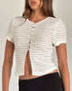 Afbeelding van Anara Top in Crinkle Ivory