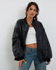 Afbeelding van Benta Jacket in PU Zwart