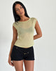 Afbeelding van Bentley Top in Yellow Shimmer