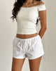 Afbeelding van Bolaxi Short in Off White Linnen