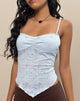 Afbeelding van Brando Cami Top in Zinnia Kant Blauw