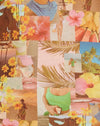 90s tropische collage