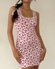 Afbeelding van Camina Jurk in Zomer Aardbei Off White