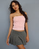 Afbeelding van Canita Gebreide koker Top in Ballet Roze