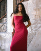 Afbeelding van Cantha Maxi Dress in Mari Lace Red
