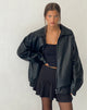 Afbeelding van Cavita Jacket in PU Zwart