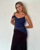 Afbeelding van Davila Top in Chiffon Ocean Storm