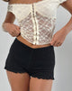 Afbeelding van Ritala Shirred Micro Short in Zwart