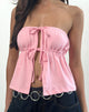 Afbeelding van Ender Bandeau Top in Rayon Ballet Roze