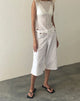Afbeelding van Saomy Longline Shorts in Wit