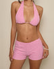Afbeelding van Eunia Short in Stripe Handdoek Roze