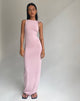 Afbeelding van Elinor Maxi Dress in Slinky Baby Pink