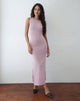 Afbeelding van Flo Maxi Dress in Slinky Light Mauve