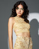 Afbeelding van MOTEL X OLIVIA NEILL Galand Vest Top in Desert Terrain Tan