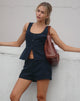 Afbeelding van Ganita Vest in Baby Cord Navy