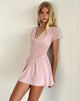 Afbeelding van Geni Mini Jurkje in Mesh Baby Roze