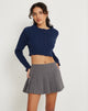 Afbeelding van Yasona Cardi in marineblauw