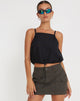 Afbeelding van Gret Crop Top in Zwart