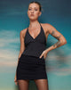 Afbeelding van MOTEL X OLIVIA NEILL Hajra Vest Top in Onregelmatige Streep Zwart
