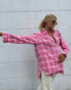 Afbeelding van Gane Ruitjeshemd Roze Wit