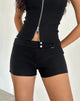 Afbeelding van Jarli Hot Pants in Stretch Tailoring Zwart