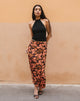 Afbeelding van Jezza Slip Maxi Rok in Sierkleurig Bloemen