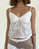 Afbeelding van Kasturi Top in Broderie Wit