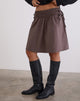 Afbeelding van Khimar Gathered Midi Rok in Peperkorrel