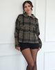 Afbeelding van Kisaki Swing Coat in Check Yellow