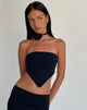 Afbeelding van Ladshe Bandeau Top in Lycra Zwart