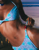 Afbeelding van Frata Kralen Bikinibroekje in Boheems Botanisch Blauw