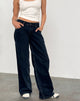 Afbeelding van Low Rise Roomy Jeans in Blauwe Inkt