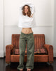 Afbeelding van Low Rise Roomy Jeans in Fern Green