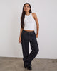 Afbeelding van Low Slung Slim Parallel Jeans in Indigo