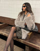 Afbeelding van Lupita Jacket in imitatiebont Taupe