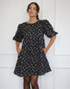 Afbeelding van Marate Midi Dress in Floral Land Black