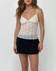 Afbeelding van Marinda Cami Top in Kant Crème