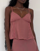 Afbeelding van Melly Chiffon Cami Top in Dessert Sand