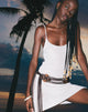 Afbeelding van Chiara Gebreide Mini Dress in Neutral