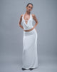 Afbeelding van Rim Jersey Maxi rok in Ivoor