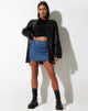 Afbeelding van Naka minirok in Denim op maat