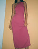 Afbeelding van Namjun One Shoulder Midi Dress in Daco Rose Crinkle