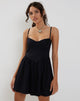 Afbeelding van Nanisa Mini Dress in Zwart