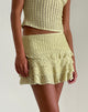 Afbeelding van Carlota Mini Rok in Crinkle Sage