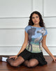 Afbeelding van Nova Top Mesh in Paardenprint
